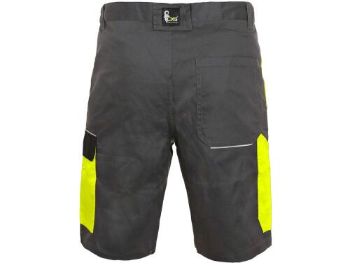 Kraťasy CXS PHOENIX ZEFYROS, pánské, šedo-žluté, vel. 46